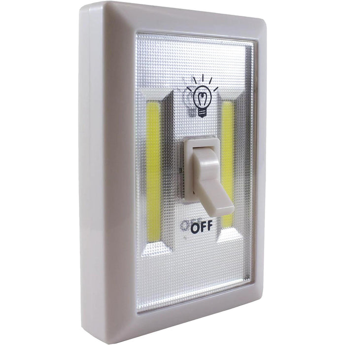 COB LED Lamp Switch Night Lights Battery Operated Cabinet Garage Light Bedside