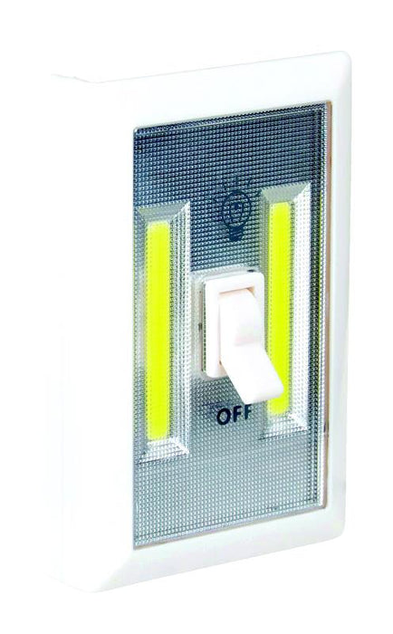 COB LED Lamp Switch Night Lights Battery Operated Cabinet Garage Light Bedside
