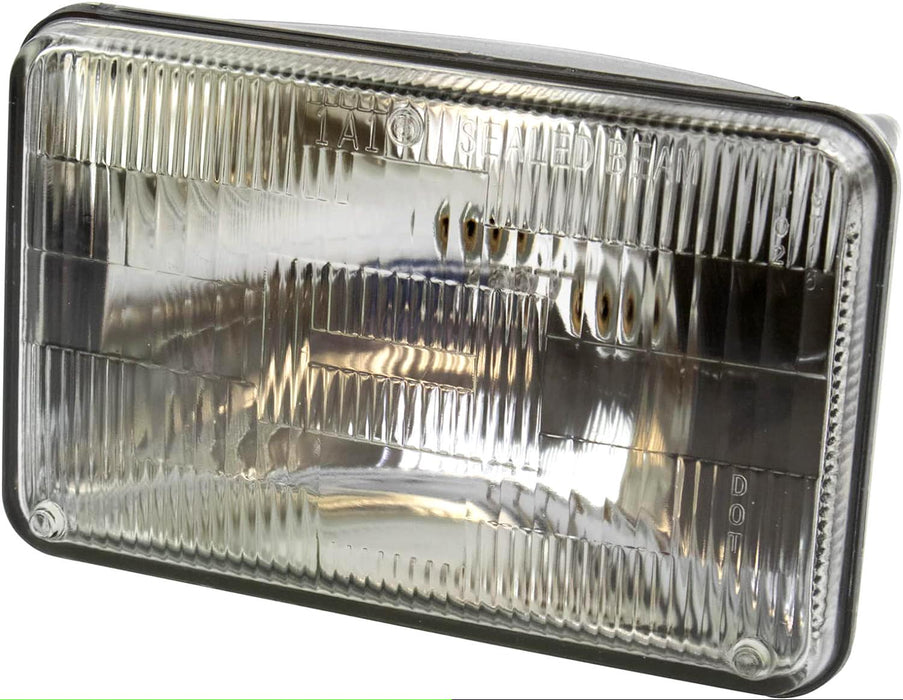 Sealed Beam 100mm x 165mm Headlight Incandescent 2 Pin 50w 12v #SB4651