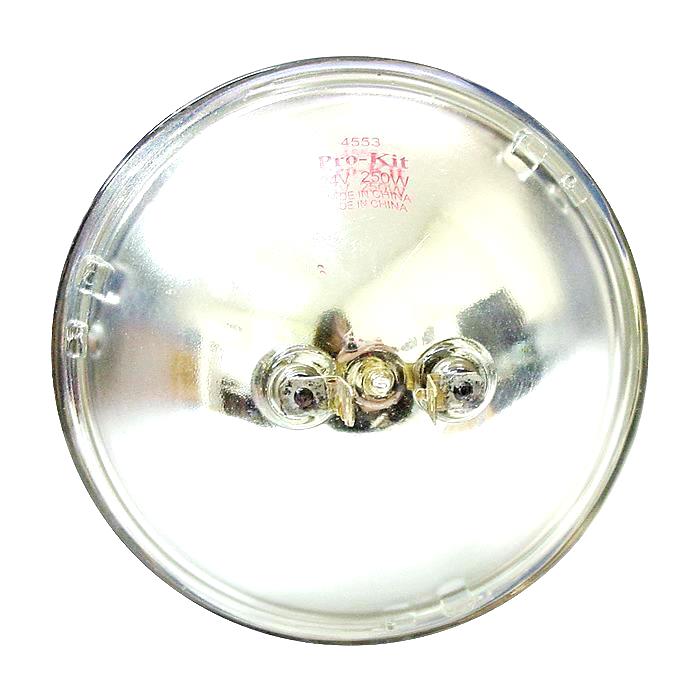 Sealed Beam 5-3/4" 146mm Round Spot Light Incandescent 2 Pin 150w 12v #SB4049