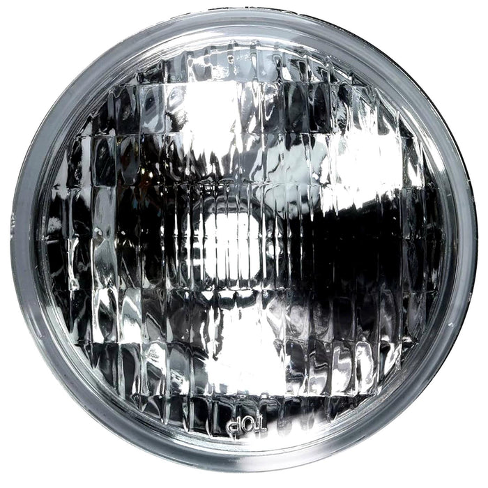 Sealed Beam Head Light 5 3/4" 146mm 55w 24v High Low 2 Pin Push On Incandescent