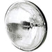 Sealed Beam 7" 178mm Round High/Low Beam Incandescent 3 Pin 75/50w 12v #SB7019 - FISHER DISCOUNT