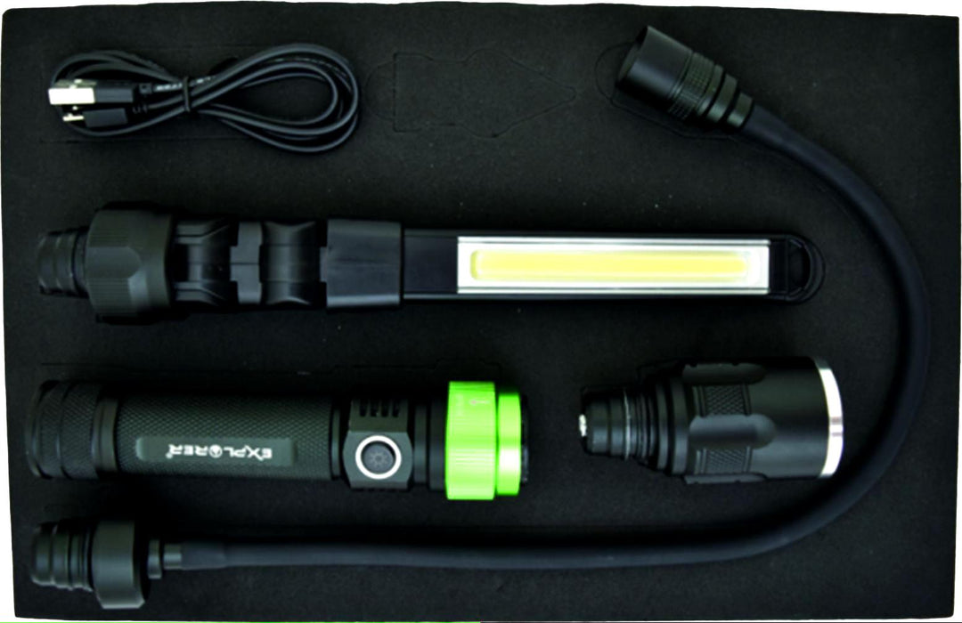 Pro Toch Light Pro-Kit TORCH - 3 N1 MULTIFUNCTION TORCH WORKLIGHT & FLEXIBLE LIGHT ...