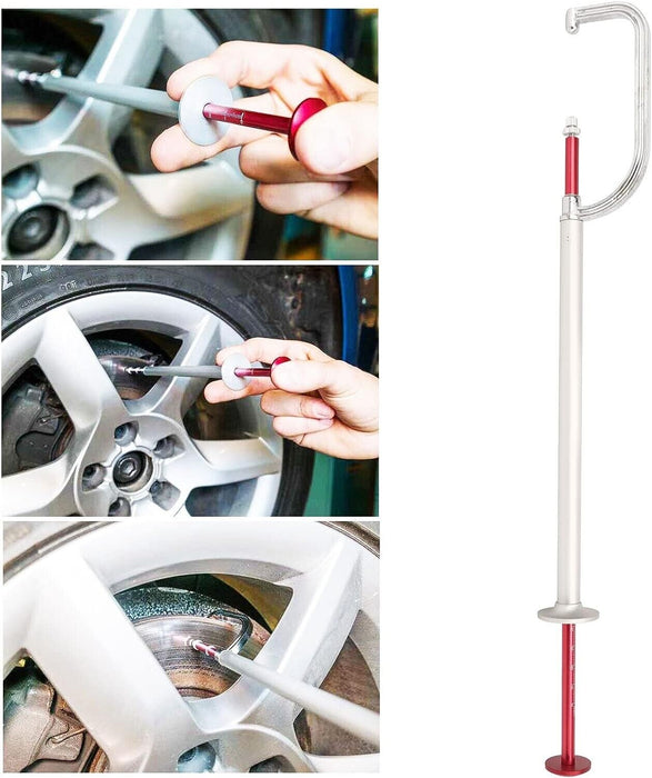 Brake Disc Measu Tool 0-45mm Thickness Measu Ruler Calipers for Motorcycles Ca