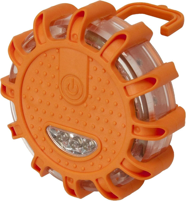 Motolite Emergency 360 Waterproof Disc Flare Strobe Light 15Leds Lighting 3 AAA