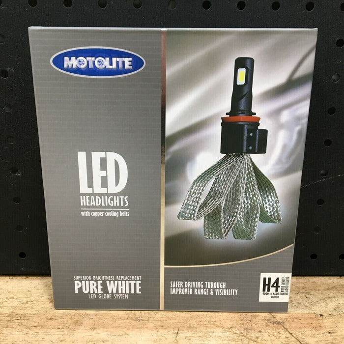 MOTOLITE  HB3/HB4 Ultinon Pro9100 LED Car Headlight Bulbs Kit +350% 5800K White