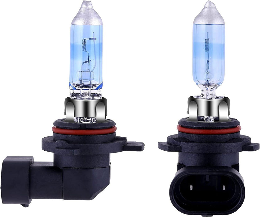 2 Pack 9006 HB4 12V/51W Halogen Dual Headlight Bulb with Super White Light