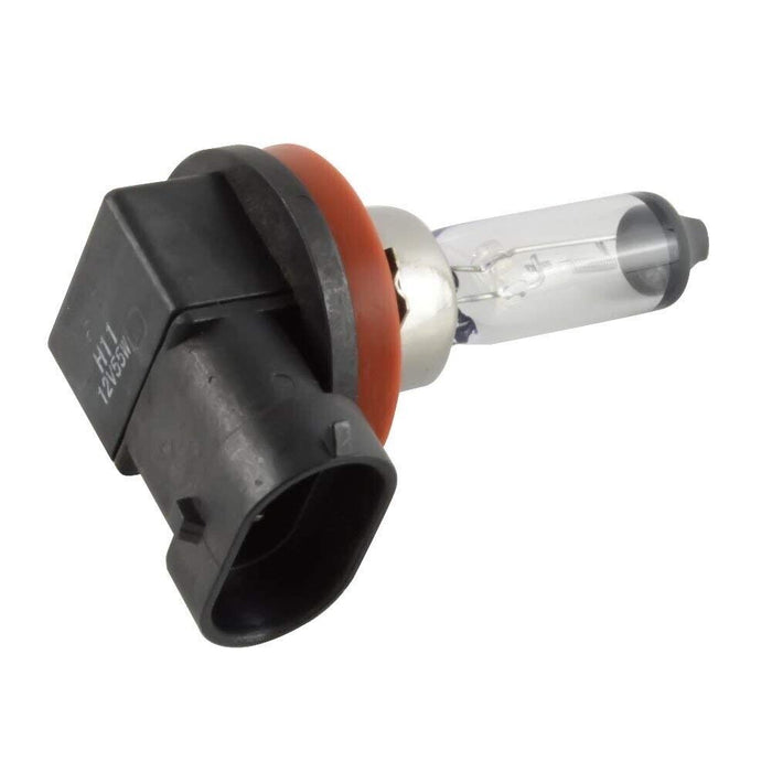 MOTOLITE Standard Halogen H11 12V 55W PGJ19-2 4300k Bulb Globe 2pc