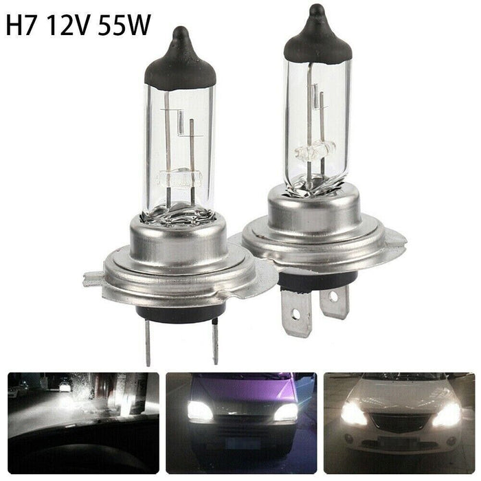 Twin Pack MOTOLITE H7 64210 12v 55W Car Headlight Globe Bulb German Quality