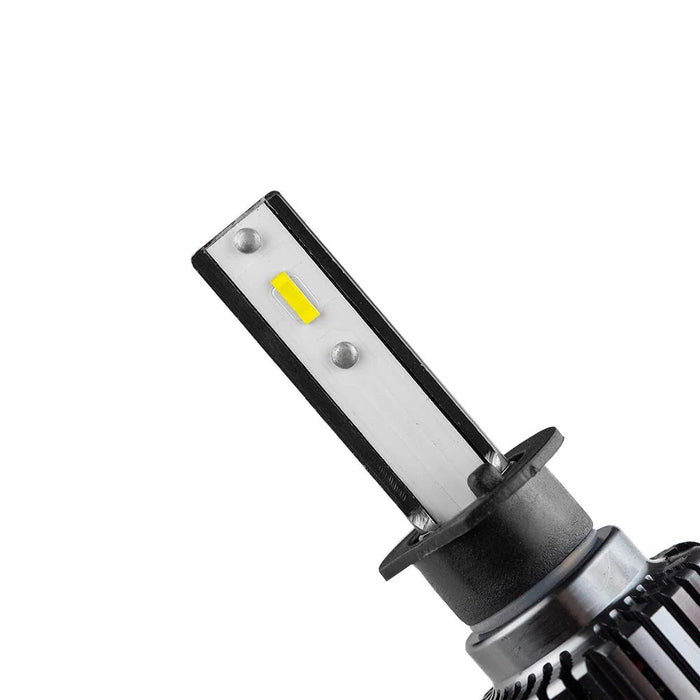 Motolite H1 LED Headlight Globes Kit Hi/Low Beam 24W 9000LM 6500k Brighter White