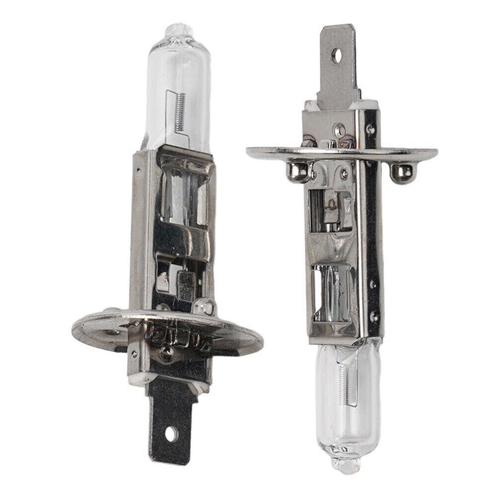 MOTOLITE Headlight Globe H1 P14.5S 12V100W Clear Halogen Bulb 2pcs/pack