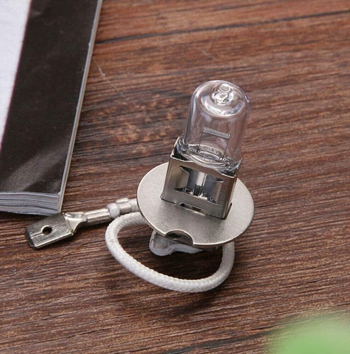 Motolite 4PC 12V H3 LED 55W Xenon 3500k Halogen Car Head Light Lamp Globes Bulbs