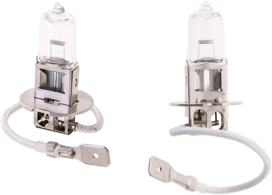 Motolite 4PC 12V H3 LED 100W Xenon 3500k Halogen Car Head Light Lamp Globes Bulb