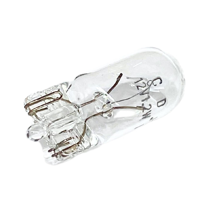 MOTOLITE  Wedge Globe 24 Volt 1.2W W2 X 4.6D T-5mm 5mm wide x 18mm - Box Of 10