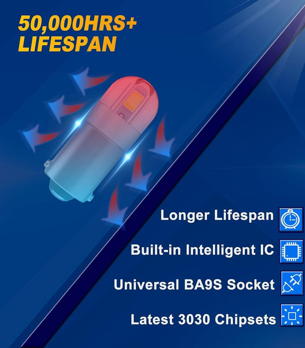 Motolite 10 Pack Standard Parking Interior Globe R5W 24V 5W BA15s 13821CP