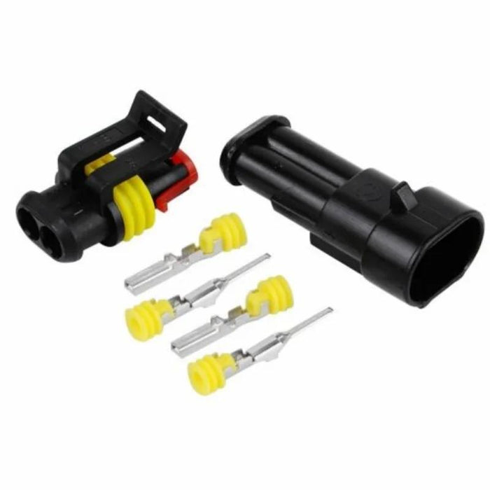 240 Pcs 12V Electrical Terminal Wire Connectors Kit 1/2/3/4/5/6 Pin Waterproof