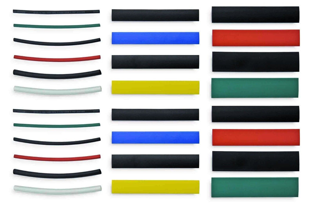 250Pcs Cable Heat Shrink Tubing Sleeve Wire Wrap Tube 2:1 Assortment Kit Tool