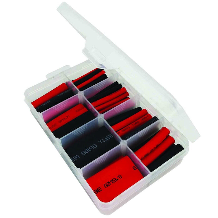 PK Tool 88 Pcs  50mm Heat Shrink Tubes with Dual Wall Adhesive Lining