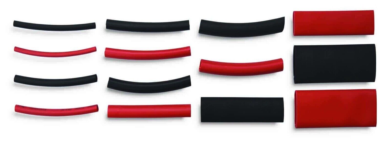PK Tool 88 Pcs  50mm Heat Shrink Tubes with Dual Wall Adhesive Lining