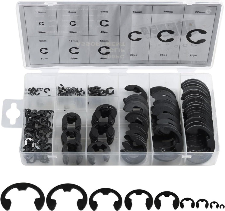 300 PIECE METRIC E CLIP ASSORTMENT EUREKA GRAB KIT (FD-6005)