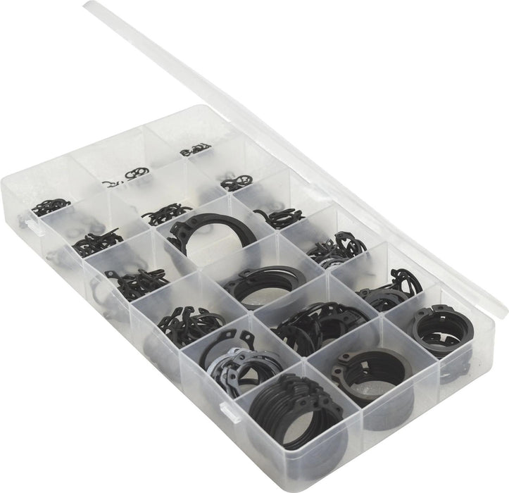 225pc External Internal Snap Circlip Retaining Snap Ring Stop Assortment Metric