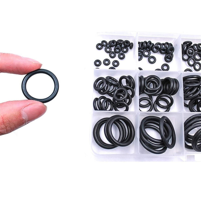 RUBBER O-RING ASSORTMENT KIT 50PC - PACK O RINGS SET AUTOMOTIVE PLUMBING SEALS