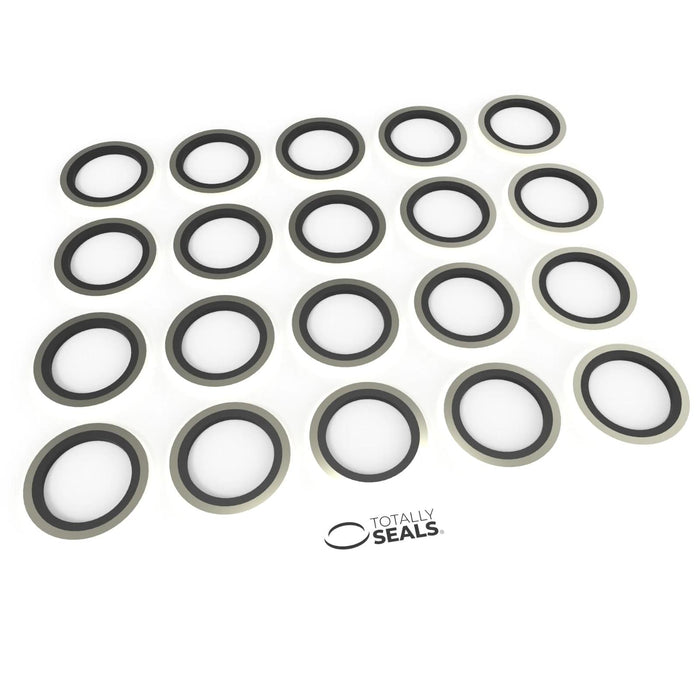 PK TOOL 90Pcs Bonded Seal Washers Dowty Washers Zinc Plated Assorted Set Kit AU
