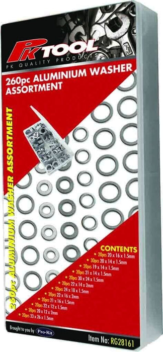 PK TOOL METRIC WING NUT ASSORTMENT GRAB KIT ZINC PLATE 150 PCS ( KIT 2)