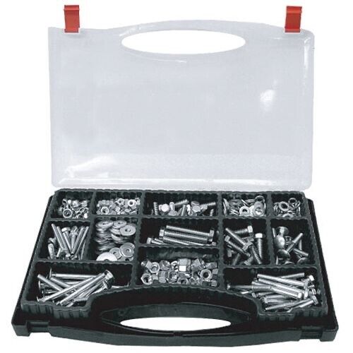570 Pcs of PK Tool Hardware Assortment - Metric Bolts & Nuts & Locknuts & Washer