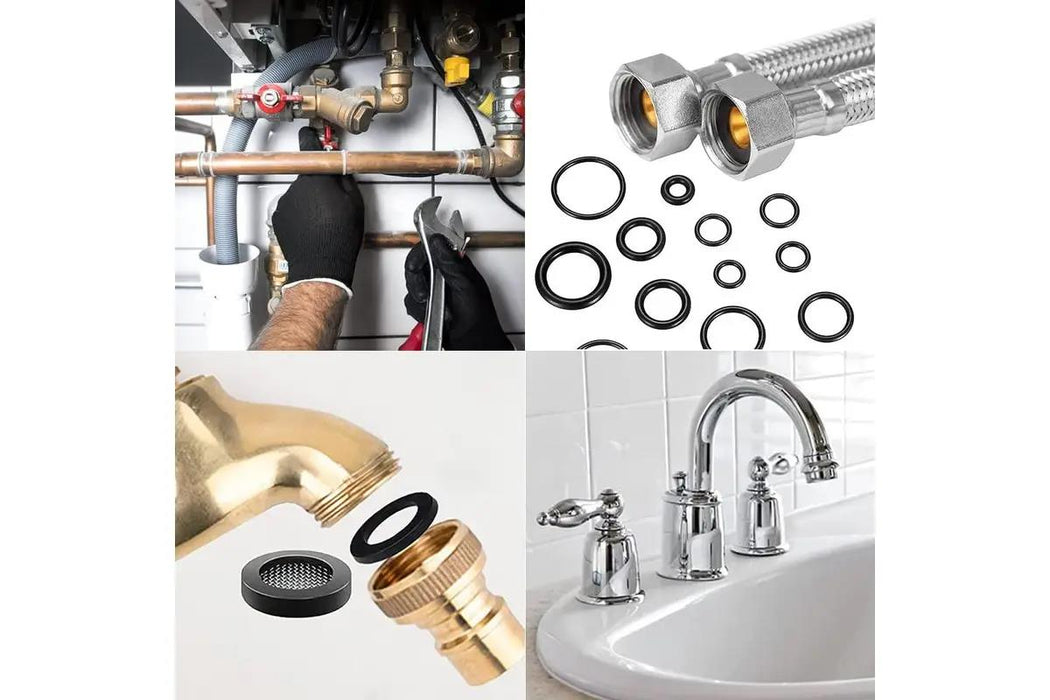 PK TOOL 141 PIECE FIBER & RUBBER WASHER ASSORTMENT EUREKA GRAB KIT  (FD-SEALING)