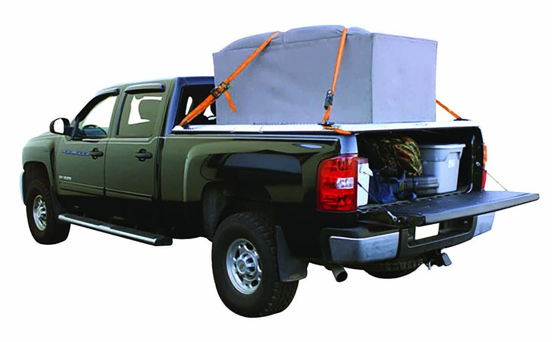 LoadMaster Heavy Duty 4PC Ratchet Tie Down Set 3.6m * 27mm Long Adjustable Strap