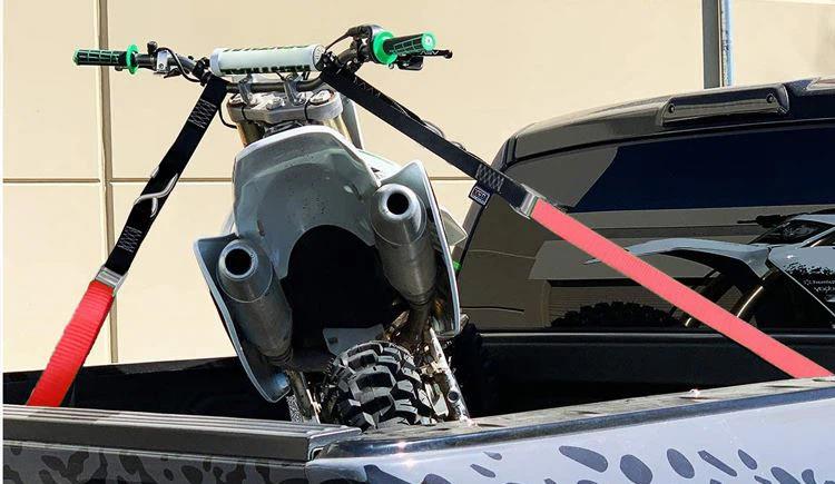 Loadmaster 2pc 38mm 2.5mtr 350kg MOTORCYCLE CAM BUCKLE SET with S & D HOOKS