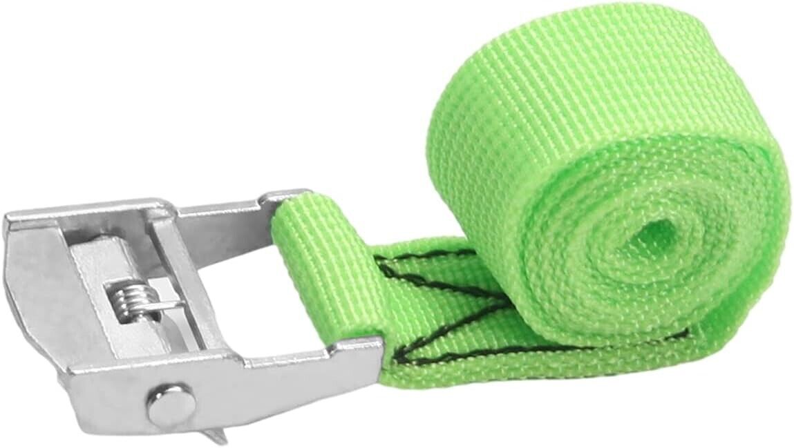 Loadmast Tie Down Cam Buckle 5m x25mm Straps 204kg Cars Trucks Trailer Ladder