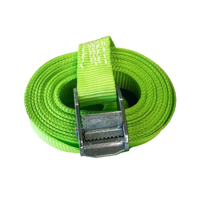 Loadmast Tie Down Cam Buckle 5m x25mm Straps 204kg Cars Trucks Trailer Ladder
