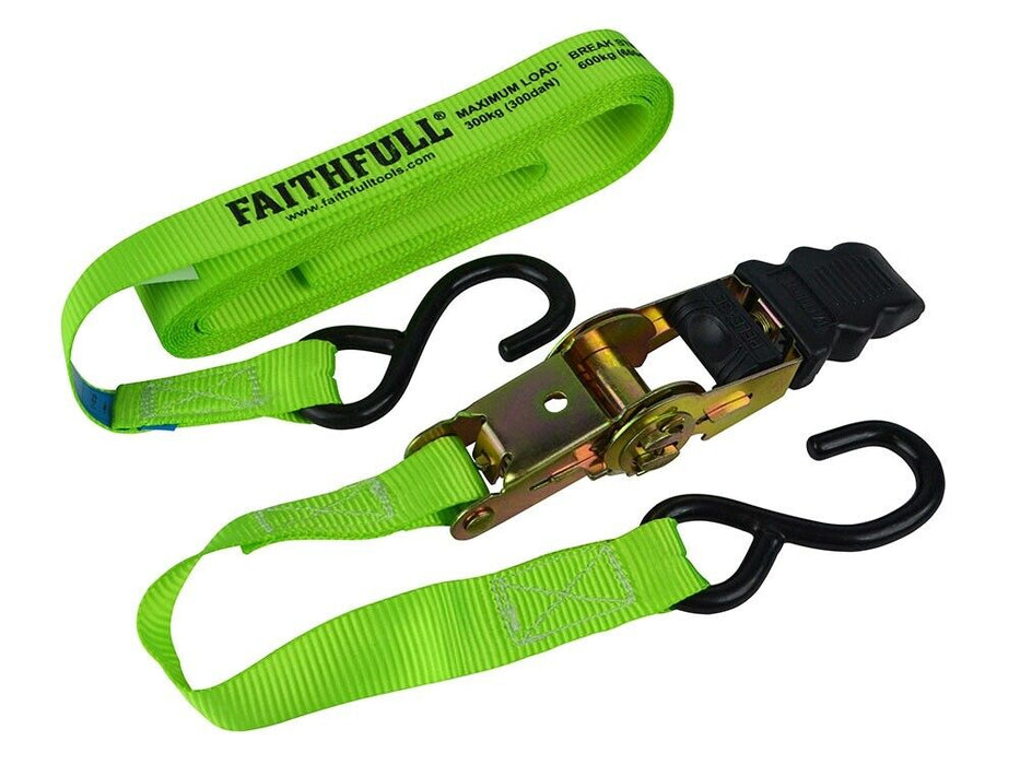 Loadmast Tie Down Cam Buckle Set 3mx25mm Straps 272kg Cars Trucks Trailer Ladder