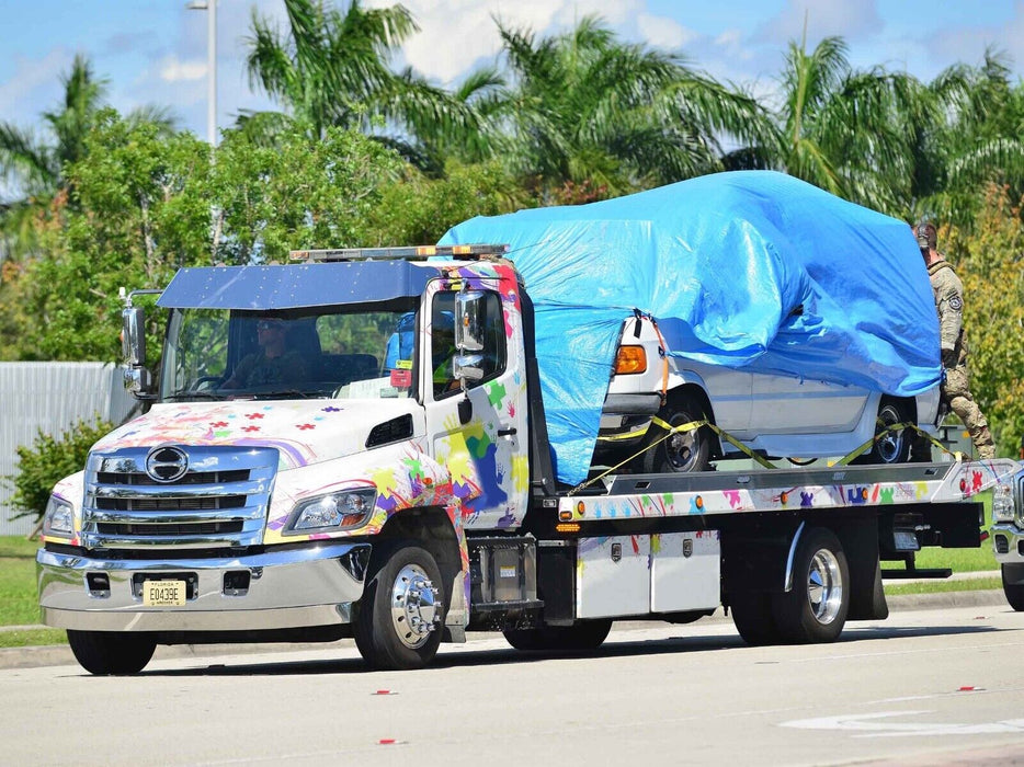 Heavy Duty Tarpaulin Waterproof Cover Shelter Camping Car Weatherproof Blue Tarp