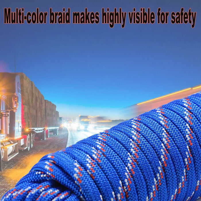 Syneco Rope LoadMaster Syneco 9mm x 30m Diamond Braided Polypropylene Rope UV Resi