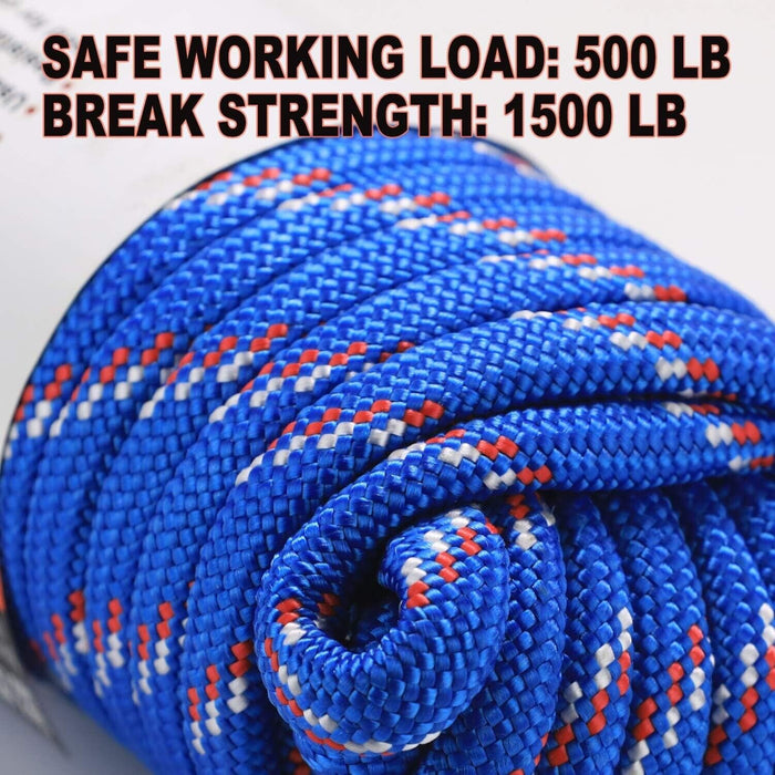 Syneco Rope LoadMaster Syneco 9mm x 30m Diamond Braided Polypropylene Rope UV Resi