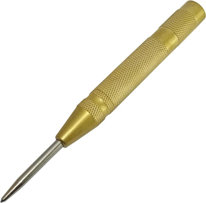 Pro-Kit 130mm AUTO CENTER PUNCH AUTOMATIC DRILL BIT Chrome Steel POINT MARKER