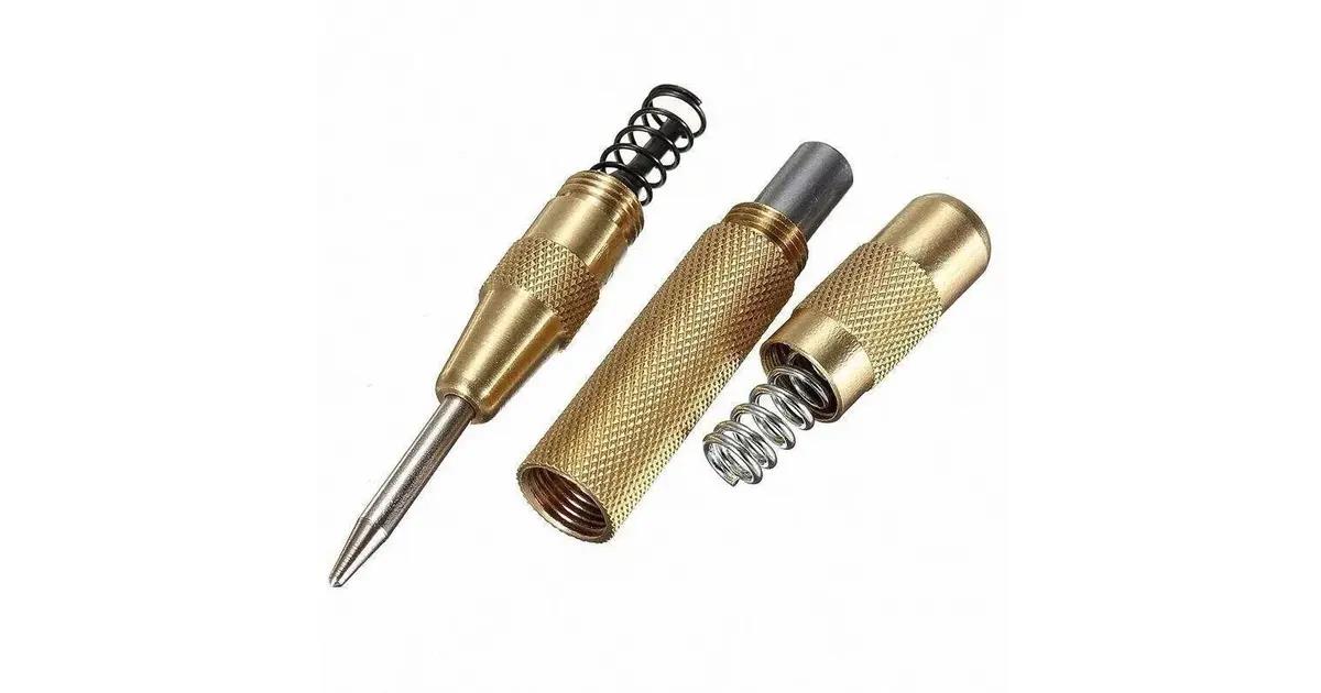 Pro-Kit 130mm AUTO CENTER PUNCH AUTOMATIC DRILL BIT Chrome Steel POINT MARKER