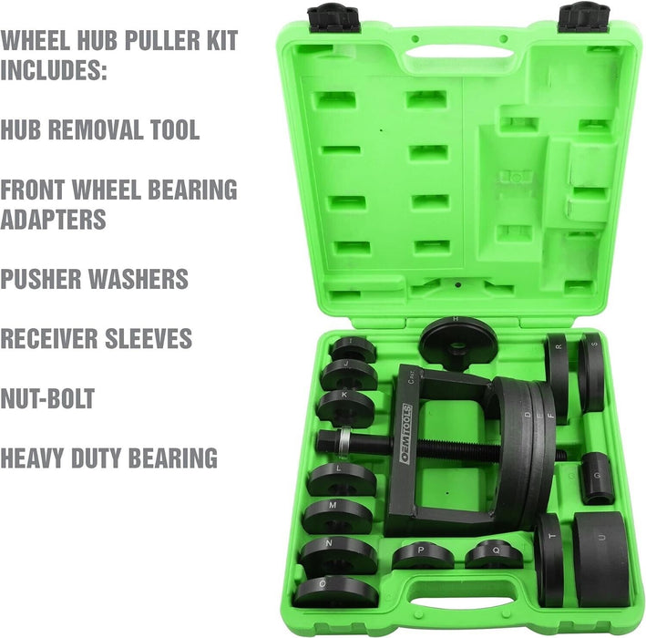 Pro-Kit Master Wheel Hub and Bearing Remover Installer Tool Kit Removes Installs