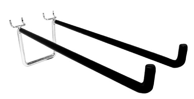 Heavy Duty Double Hook 9mm Wire with Plastic Dipped Prong 200/300mm spades shove