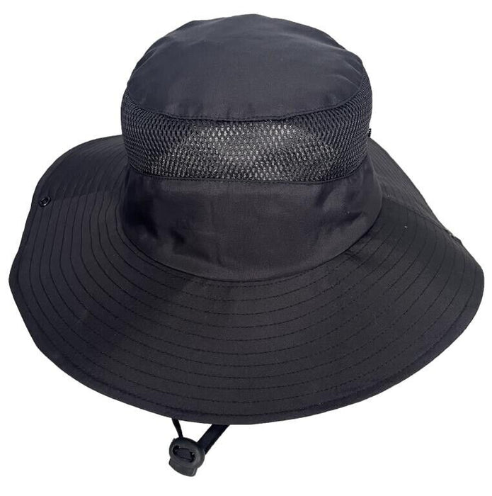 Wide Brim Boonie Hat Outdoor Waterproof UPF 50+ Sun Protection Breathable Cap AU