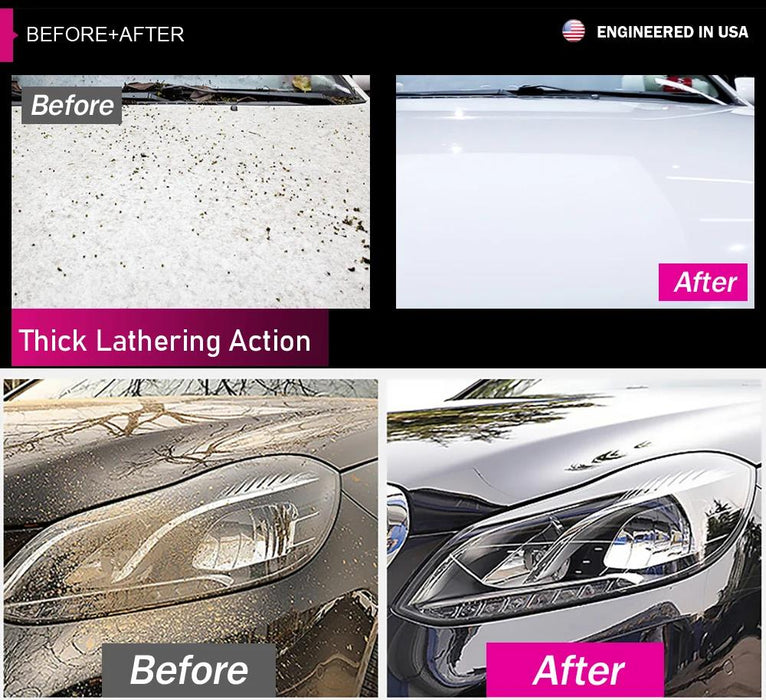 Flamingo Car Wash Shampoo 500mml Super Concentrated Hand Or Machine Snow Foam