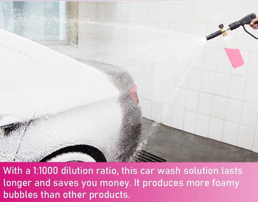 Flamingo Car Wash Shampoo 500mml Super Concentrated Hand Or Machine Snow Foam