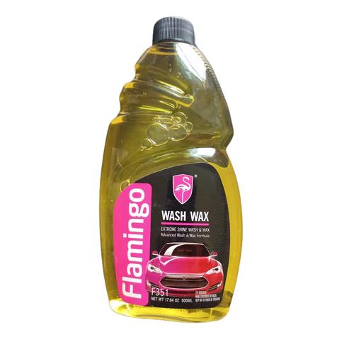 Flamingo Wax Color Magic Gold 500ml Restores Colour Fill Scratches Car Polish