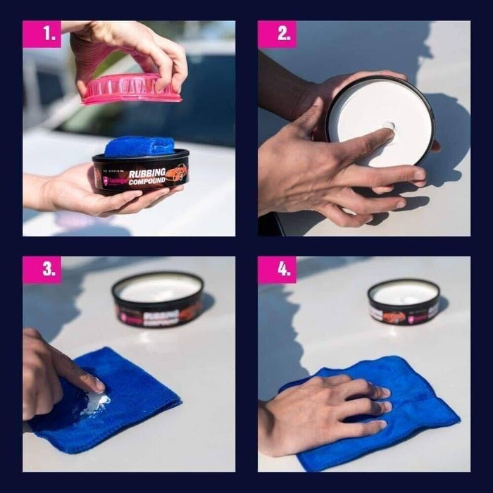 Flamingo Scratch Out Scratch And Swirl Remover Polishing Compound 230g 615011