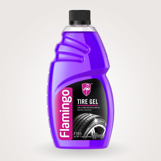 Flamingo Tyre Protectant Gel High Gloss Long Lasting Epic Deep Rich Shine 500ml - FISHER DISCOUNT