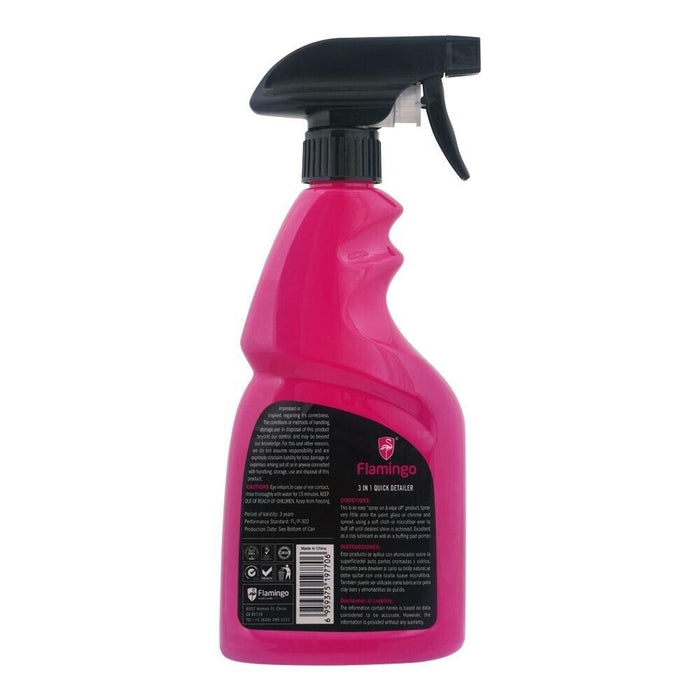 Flamingo 3in1 High Protection Quick Ceramic Coating Spray Hydrophobic 500ML