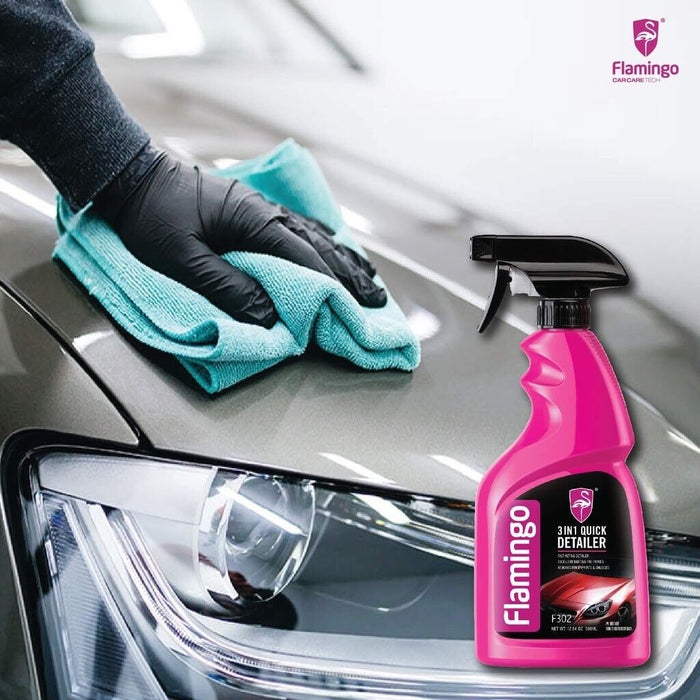 Flamingo 3in1 High Protection Quick Ceramic Coating Spray Hydrophobic 500ML